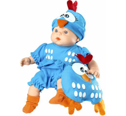 BONECA GALINHA PINTADINHA 34CM 5604